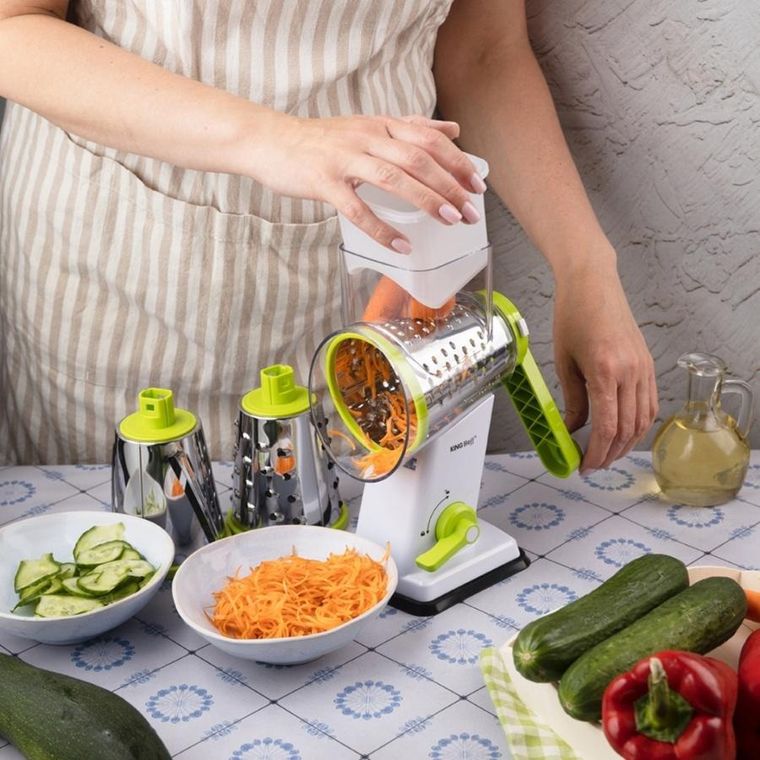 Kinghoff, tarka bębnowa do warzyw, sera, kh-1960