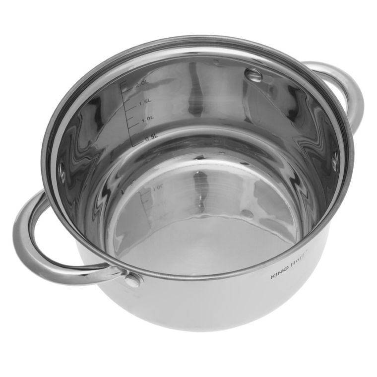 Kinghoff, zestaw garnków stalowych, 6 elementów, KH-4447