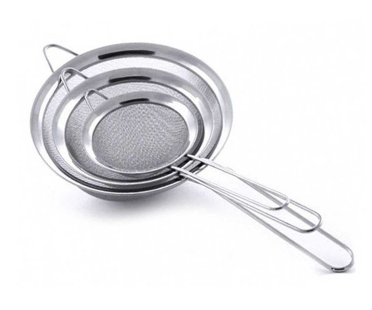 Kinghoff, zestaw stalowych sitek cedzakowych, KH-3412