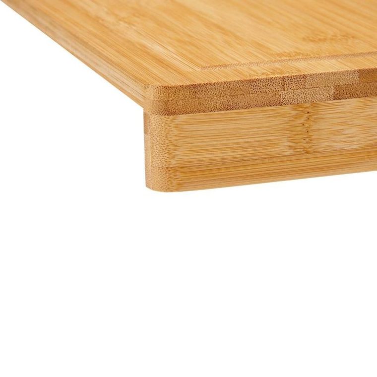 Kinvara, deska do krojenia bambusowa z rantem, 46-53-4,3 cm