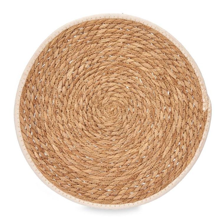 Kinvara, Esparto, pleciona podkładka na stół, średnica 35 cm