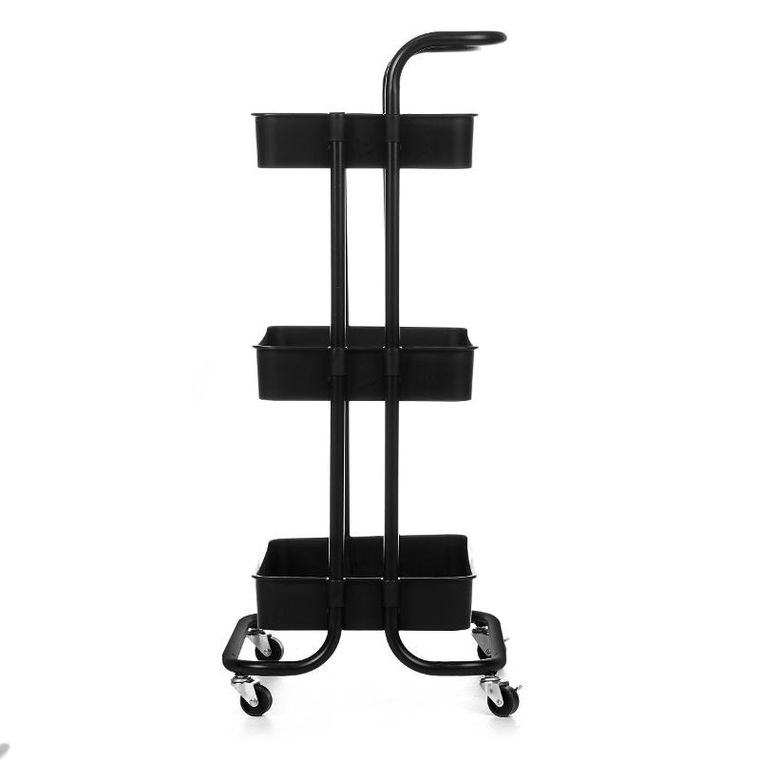 Kinvara, Essentials, regał na kółkach, 42-35,5-86 cm