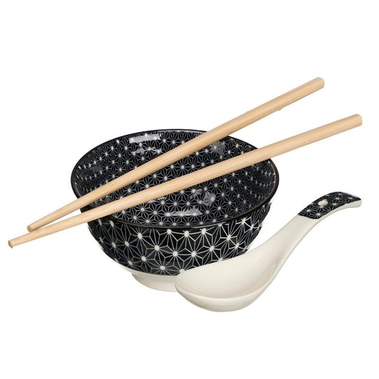 Kinvara, Happlo, zestaw do sushi, miseczka, łyżka i pałeczki