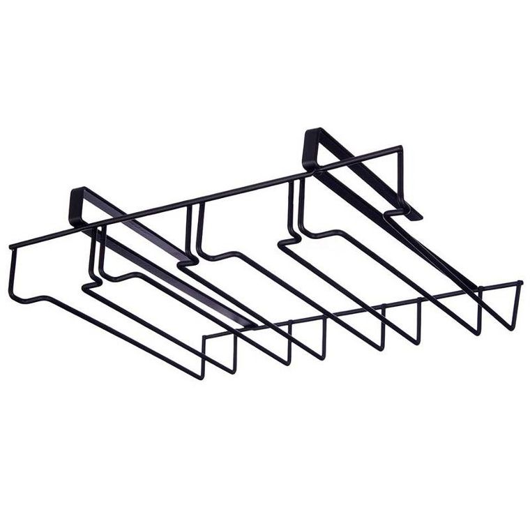 Kinvara, metalowy uchwyt na kieliszki, montaż bez wiercenia