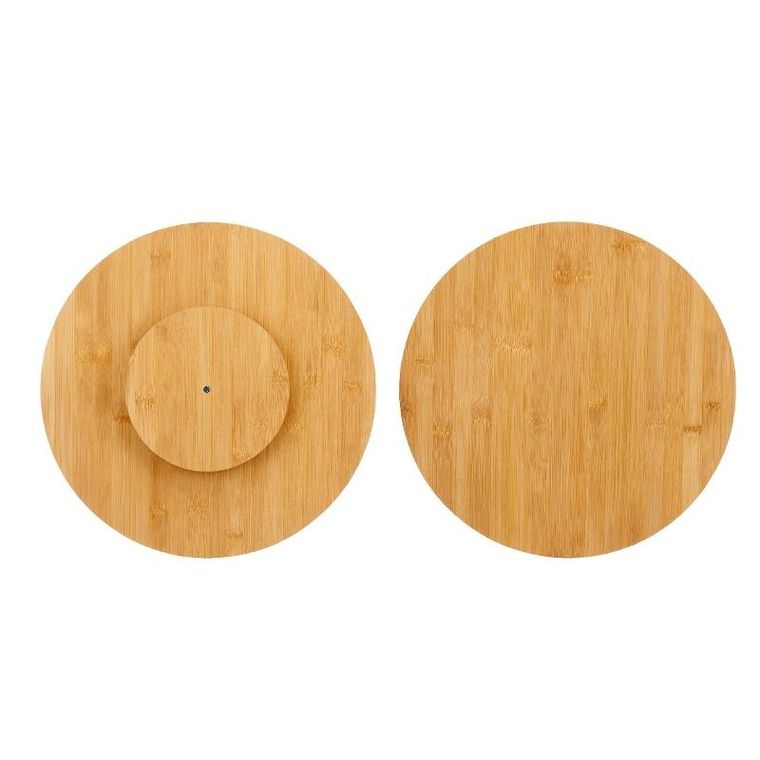 Kinvara, Orva, bambusowa taca obrotowa na przekąski, średnica 40 cm