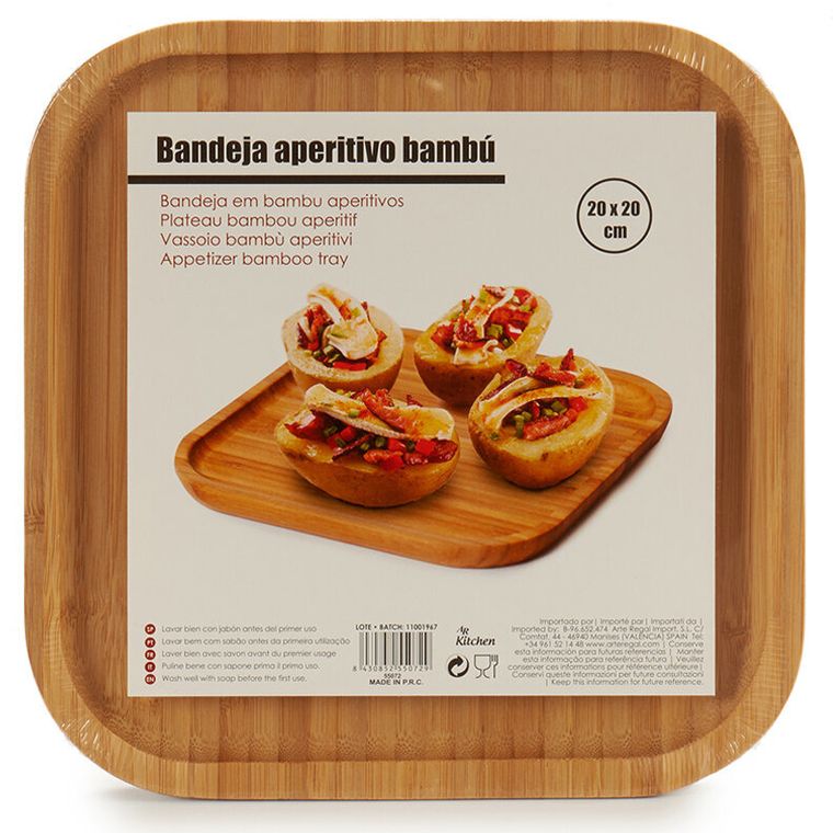 Kinvara, Squared, taca na przekąski, 20-20 cm