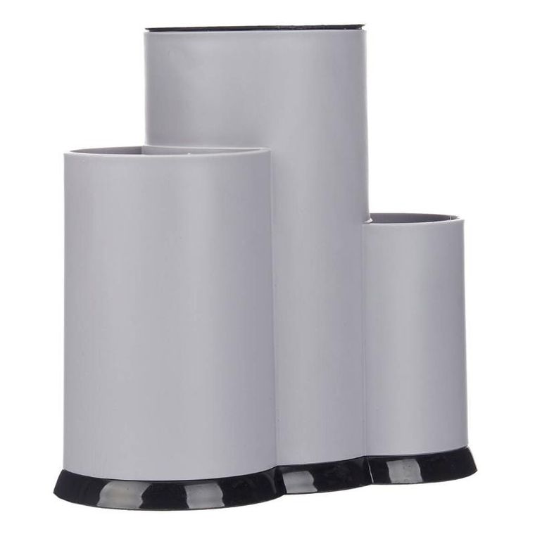 Kinvara, stojak na noże, plastikowy, 12,5-23-22 cm