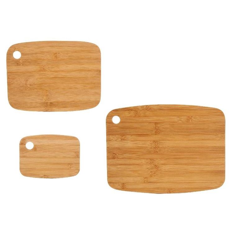 Kinvara, Vexa, zestaw desek do krojenia z drewna, bambusa, 3 szt.