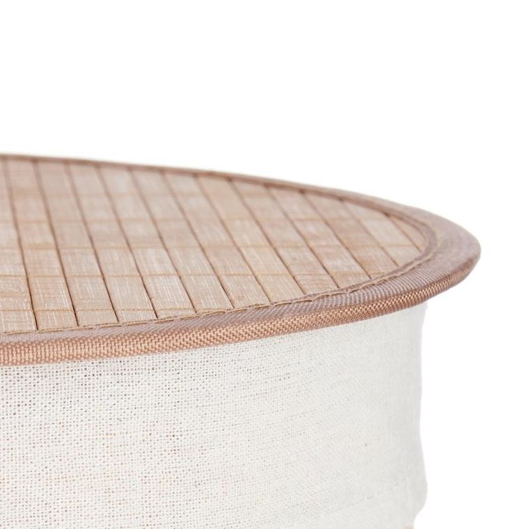 Kipit, Comfy Place, bambusowy kosz na bieliznę, 48 l