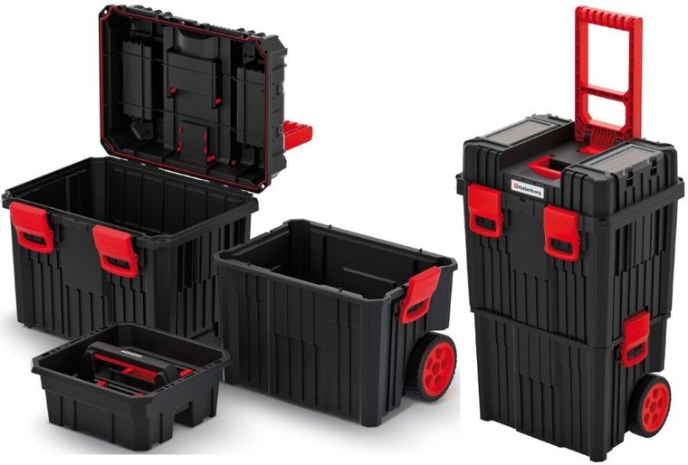 Kistenberg, mobilna skrzynka narzędziowa, Heavy 3w1