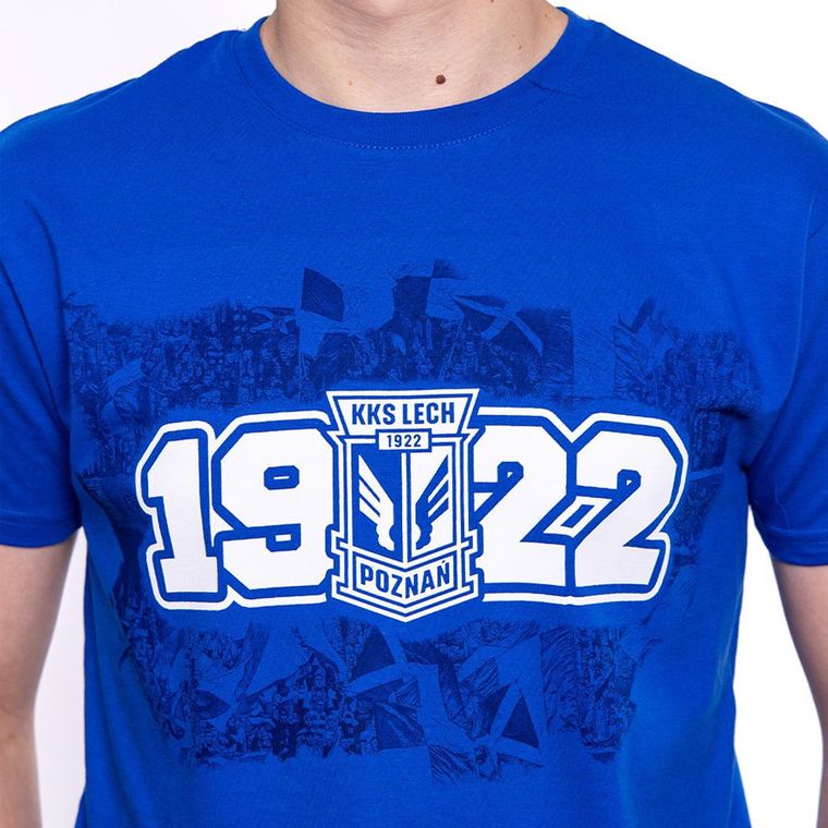 KKS Lech, koszulka, 1922, niebieska, rozmiar XXL