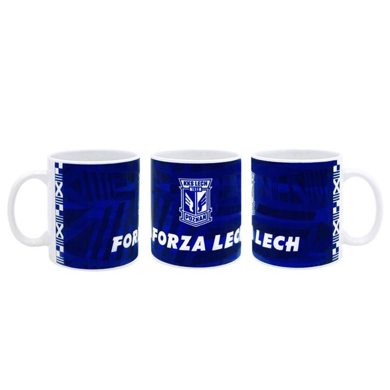KKS Lech, kubek, Forza Lech, niebieski