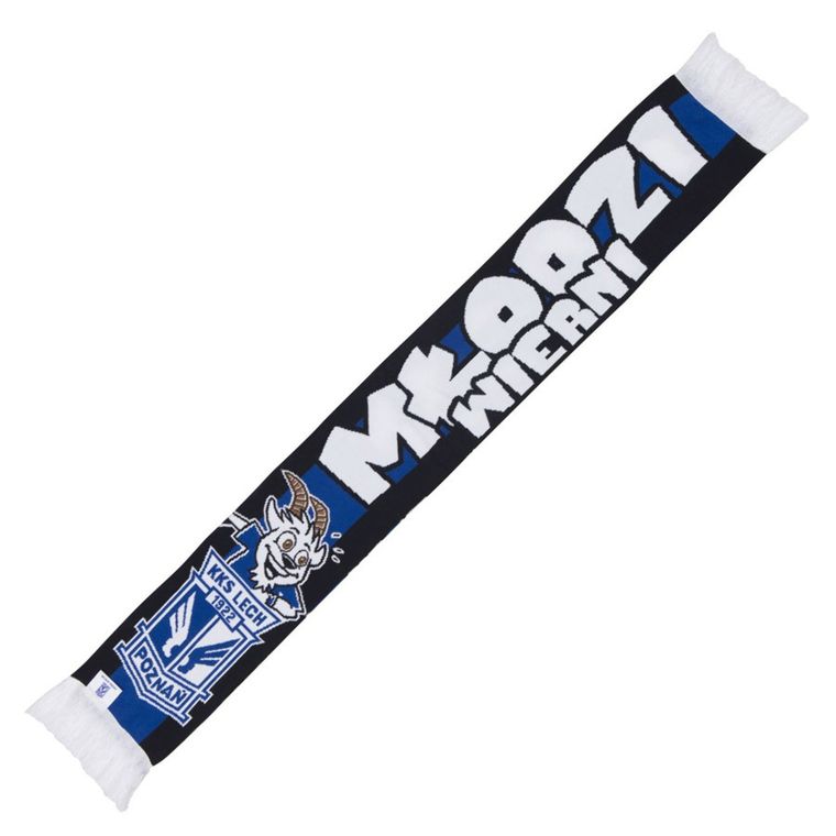 KKS Lech, szalik dziecięcy, wierni, granatowy