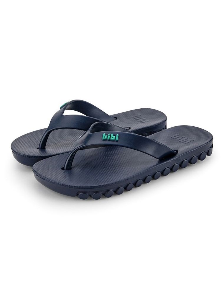 Klapki chłopięce, japonki, granatowe, Bibi Shoes