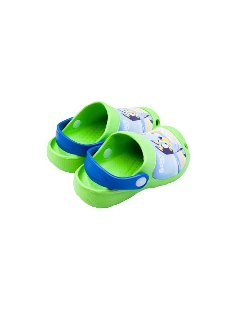 Klapki chłopięce, zielone, Bluey, Leomil