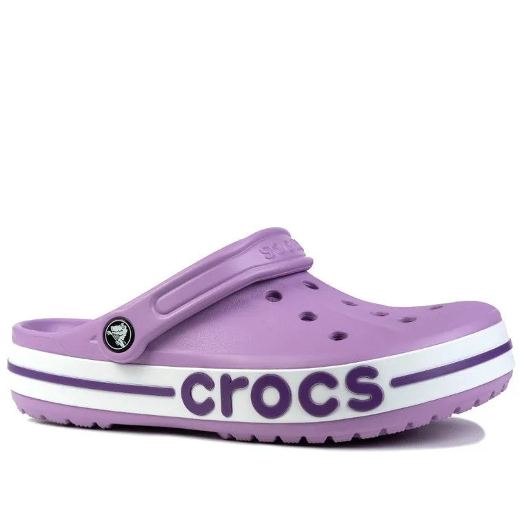 Klapki damskie, fioletowe, Crocs Bayaband Clog