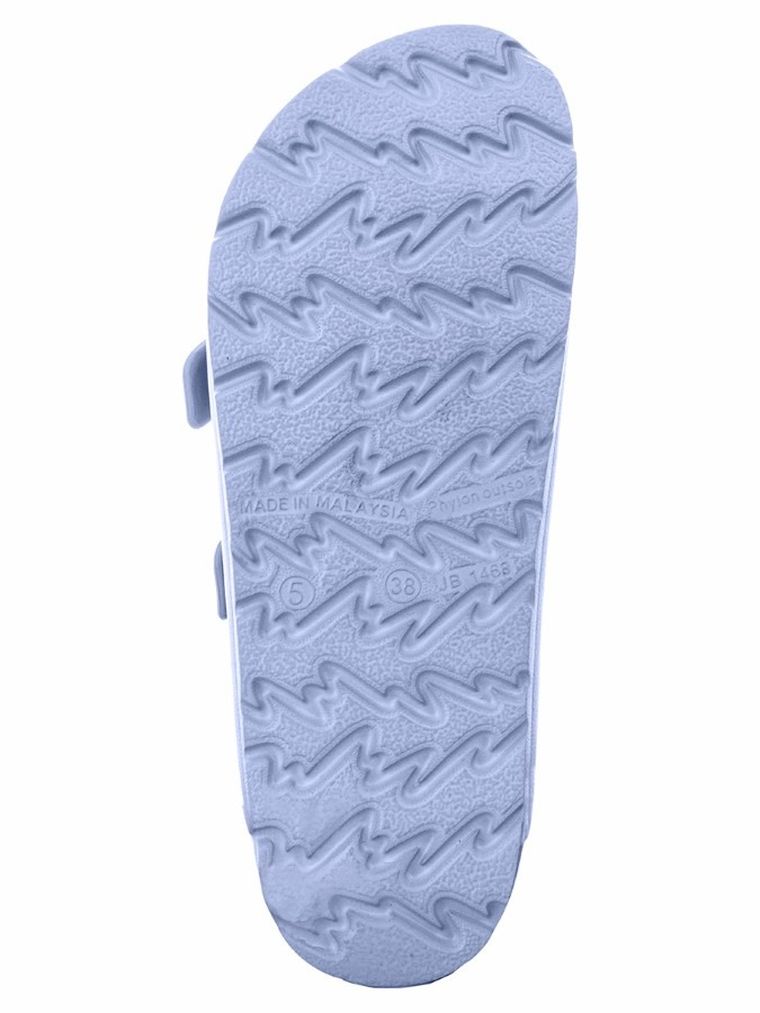 Klapki damskie, niebieskie, Fitclog