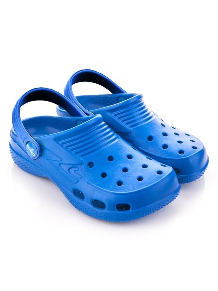 Klapki dziecięce, niebieskie, Lemigo