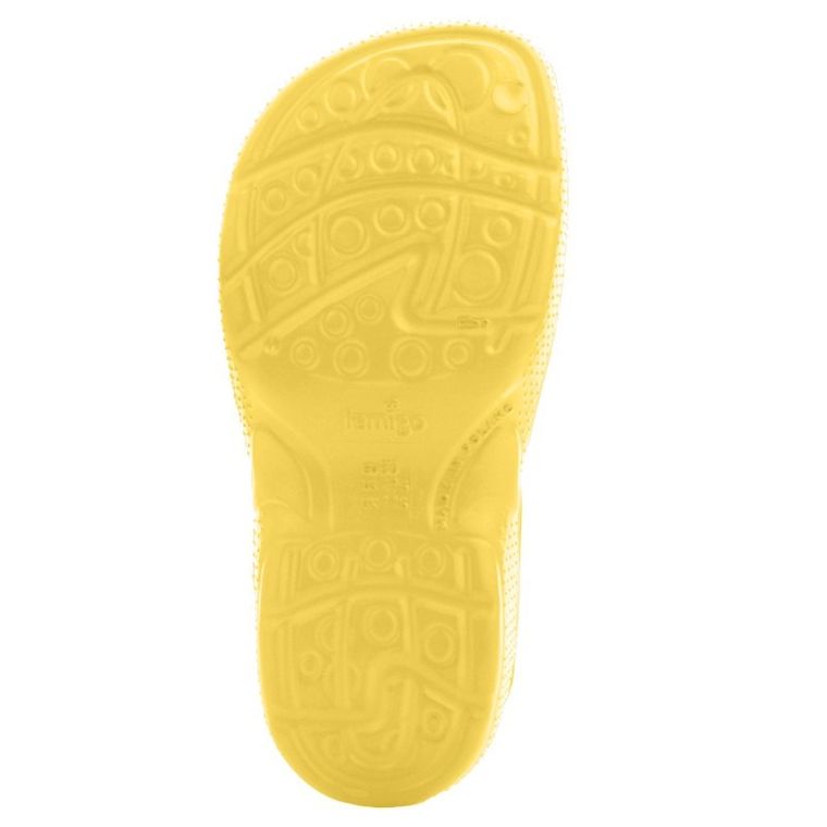 Klapki dziecięce, żółte, Lemigoose, Lemigo