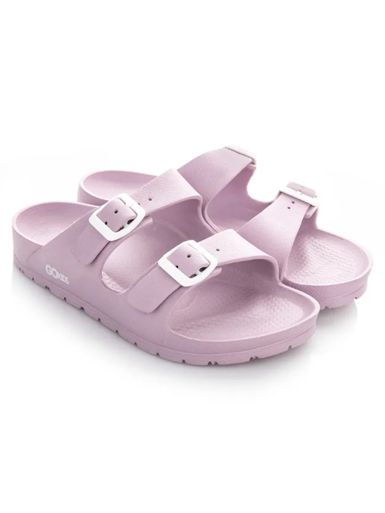 Klapki dziewczęce, fioletowe, Lemigo