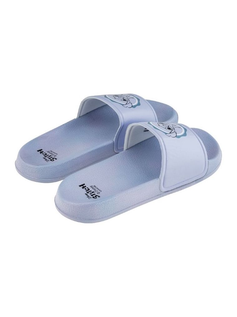 Klapki dziewczęce, niebieskie, Lilo i Stitch, Leomil