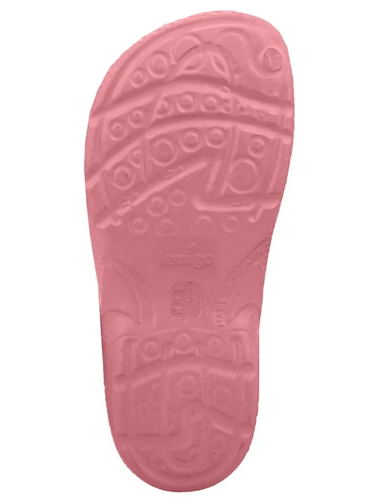 Klapki dziewczęce, różowe, Lemigo