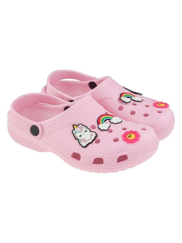 Klapki dziewczęce, różowe, Otaro