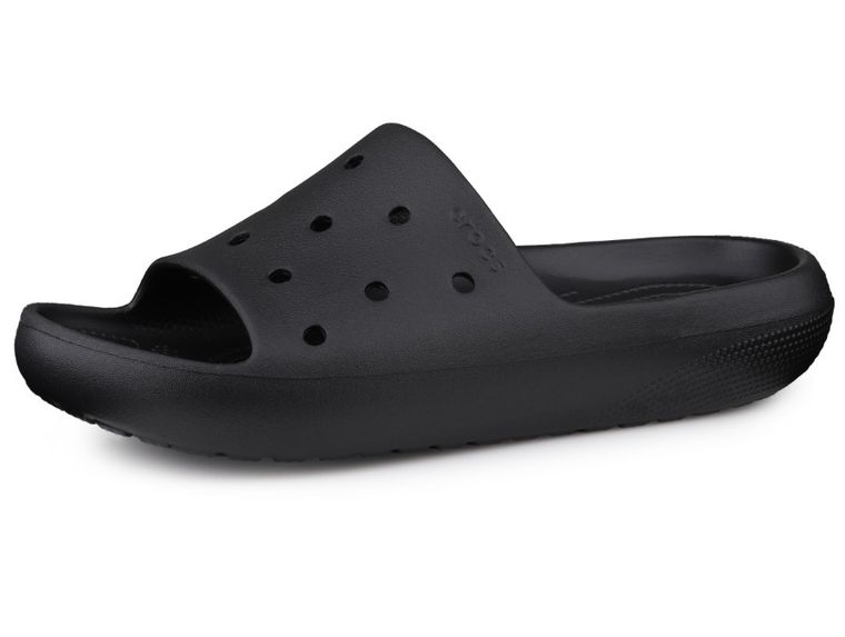 Klapki męskie, czarne, Crocs Classic Slide V2