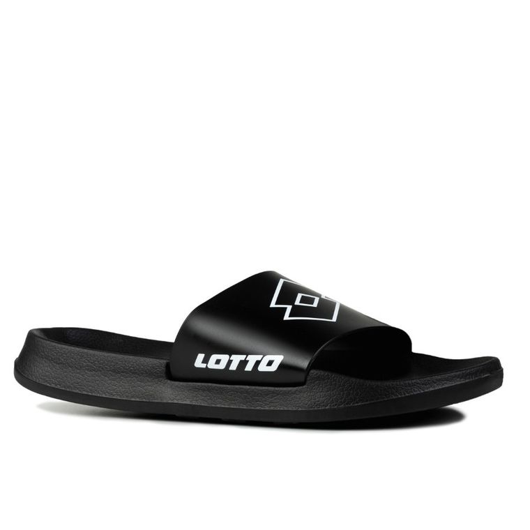 Klapki męskie, czarne, Lotto Lathi