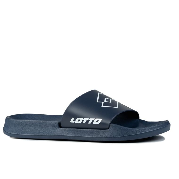 Klapki męskie, granatowe, Lotto Lathi