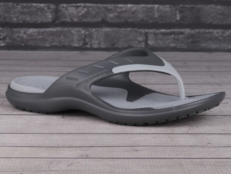 Klapki męskie, japonki, czarne, Crocs Modi Sport Flip