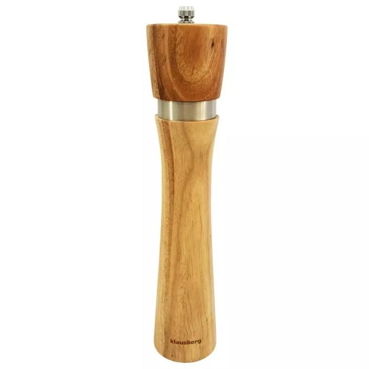 Klausberg, akacjowy młynek do pieprzu soli, 25 cm, KB-7592