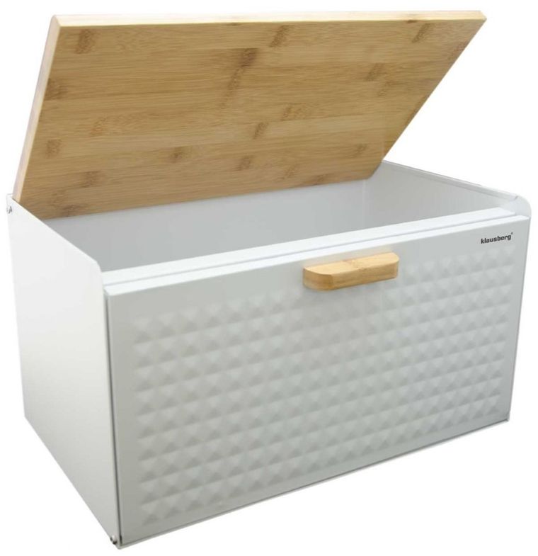 Klausberg, chlebak dwustronny, biały, KB-7427