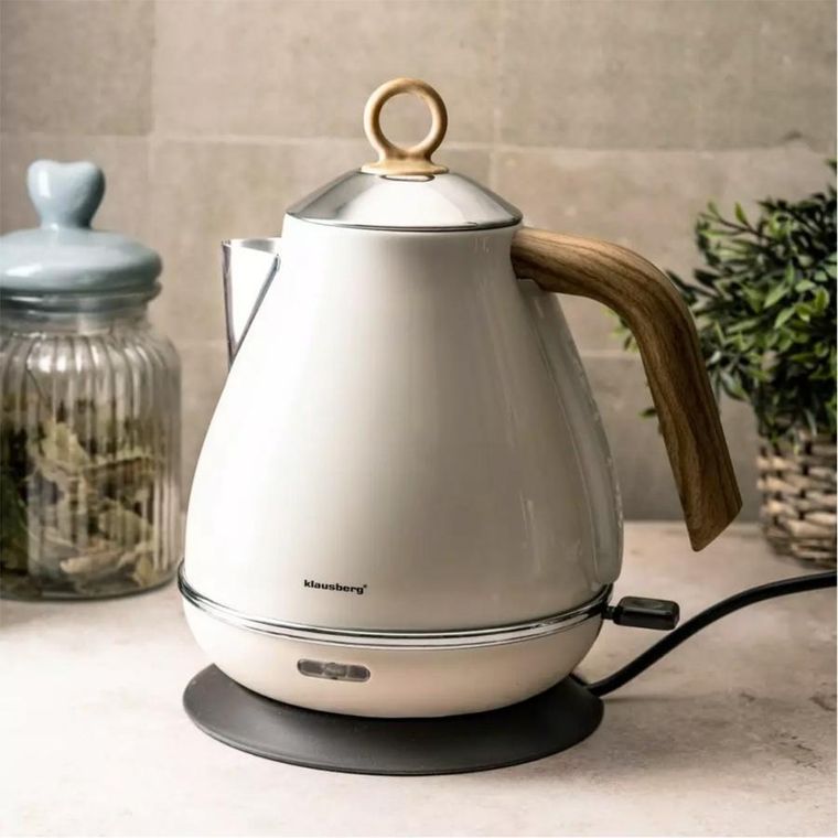 Klausberg, czajnik elektryczny, kremowy, 1,7l