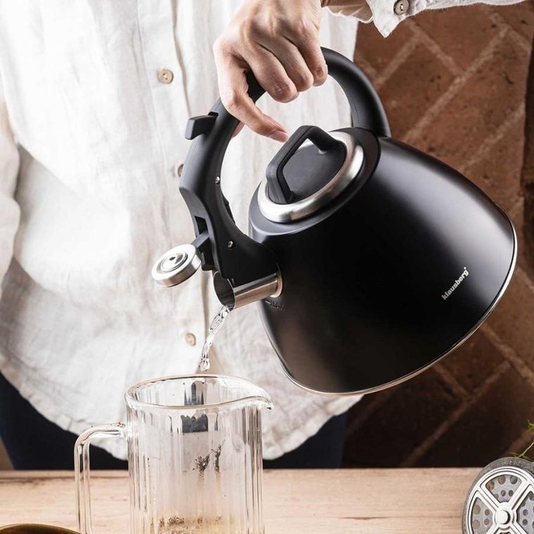 Klausberg, czajnik stalowy z gwizdkiem, 2,5l, kb-7952