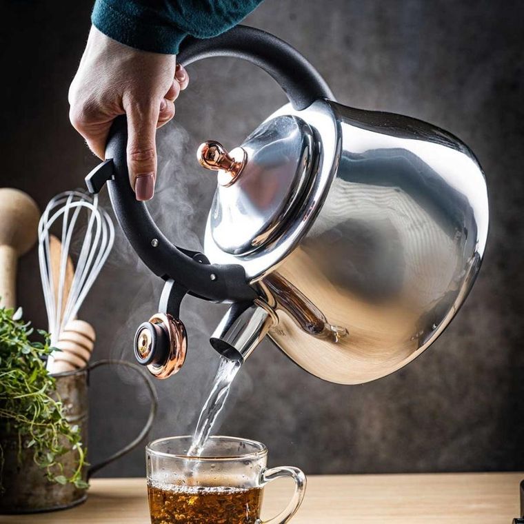 Klausberg, czajnik stalowy z gwizdkiem, 2.8l