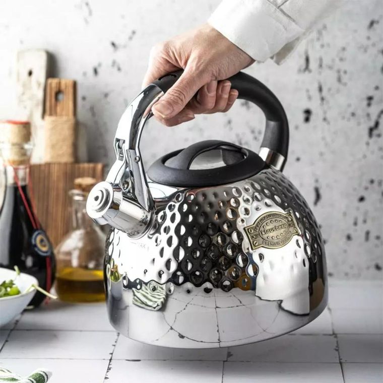 Klausberg, czajnik stalowy z gwizdkiem, 3l