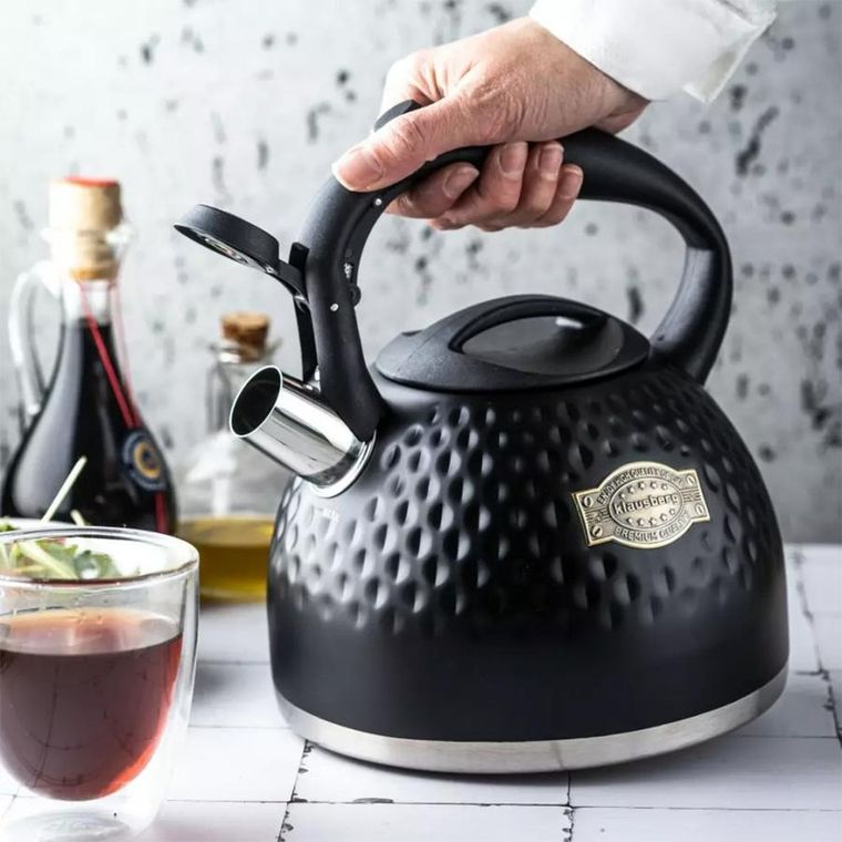 Klausberg, czajnik stalowy z gwizdkiem, 3l
