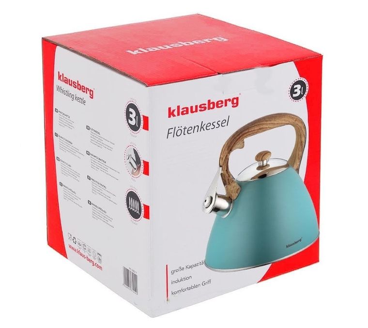 Klausberg, czajnik z gwizdkiem KB-7263, 3 l