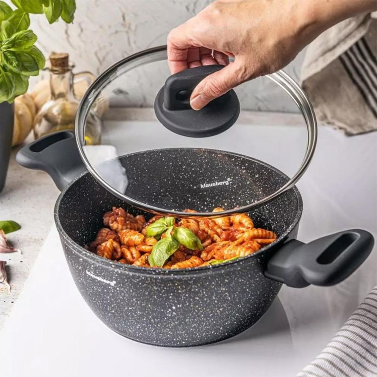 Klausberg, garnek marmurkowy, 20 cm, 2,3l, KB-7670