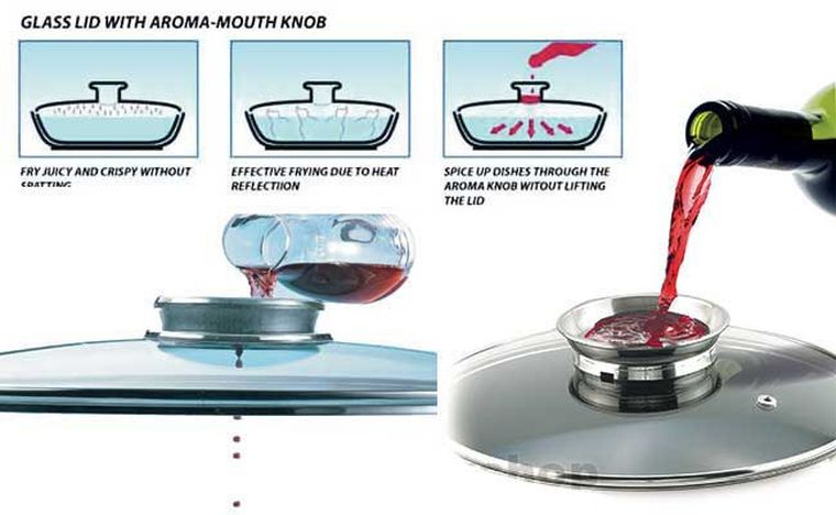 Klausberg, garnek marmurkowy, 26 cm