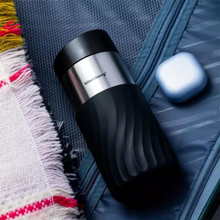 Klausberg, kubek termiczny, click clack, 300 ml, KB-7629