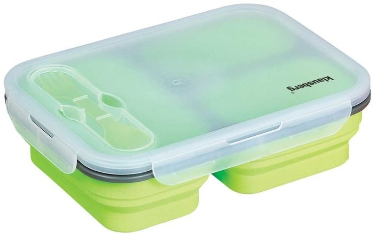 Klausberg, silikonowy składany lunch box, KB-7024