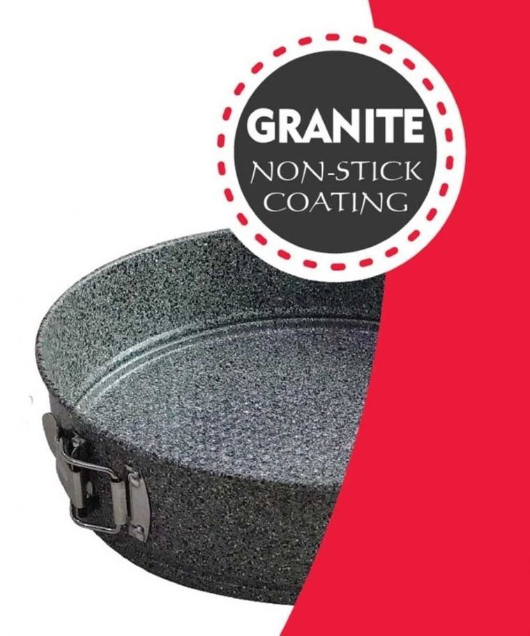 Klausberg, tortownica blaszana, 22 cm, non-stick