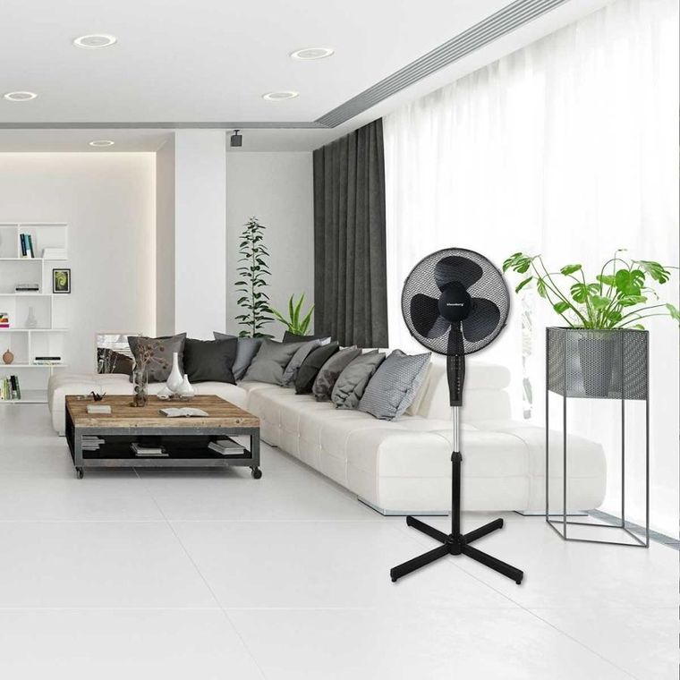 Klausberg, wentylator podłogowy z pilotem