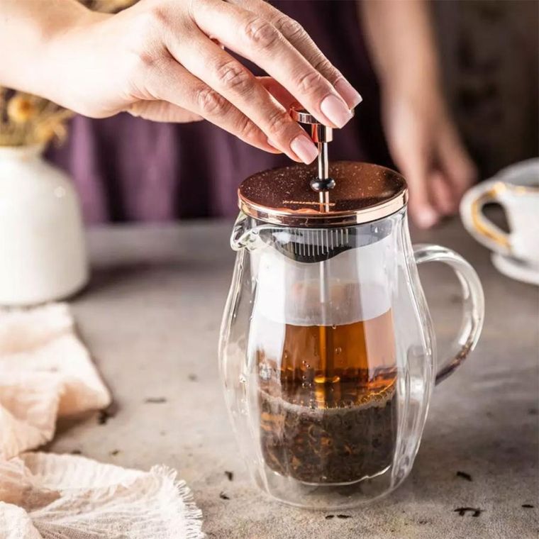 Klausberg, zaparzacz tłokowy do kawy/herbaty, termiczny, 350 ml