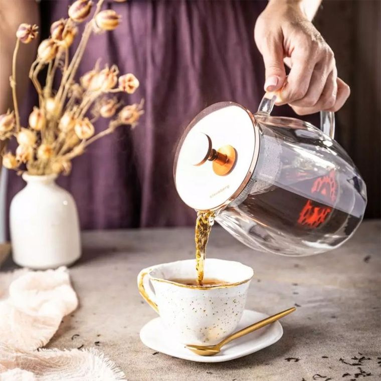 Klausberg, zaparzacz tłokowy do kawy/herbaty, termiczny, 600 ml