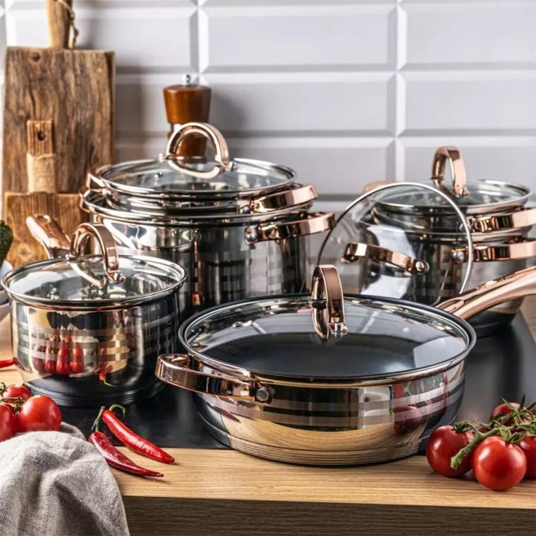 Klausberg, zestaw garnków, 12 elementów, KB-7700