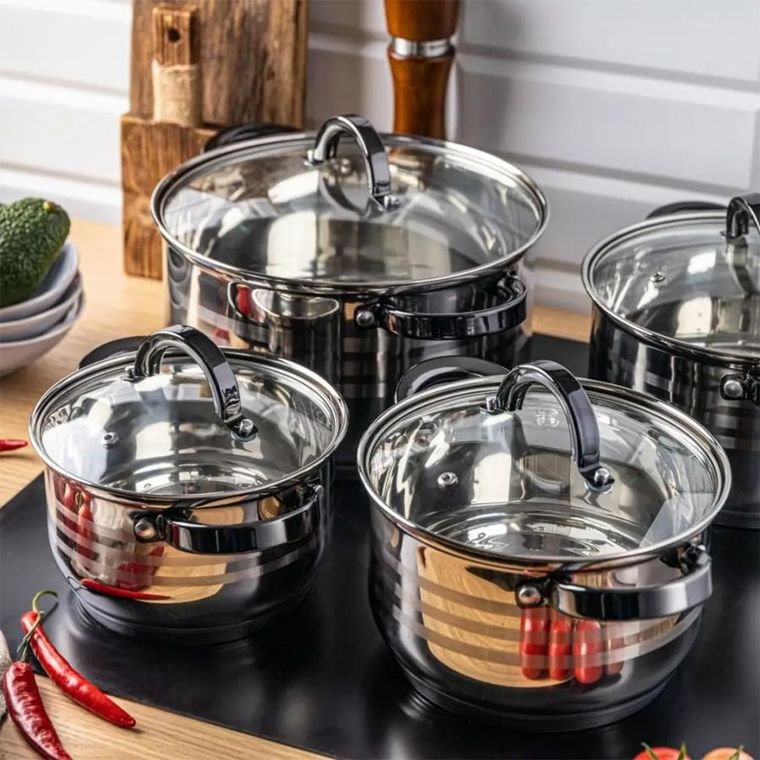 Klausberg, zestaw garnków, 8 elementów, KB-7701