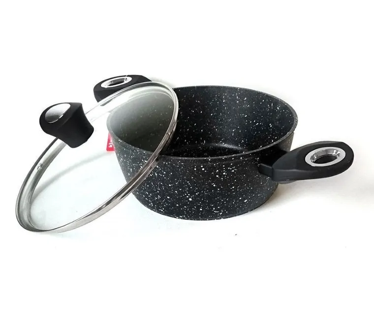 Klausberg, zestaw garnków granitowych, 12 elementów, KB-7201